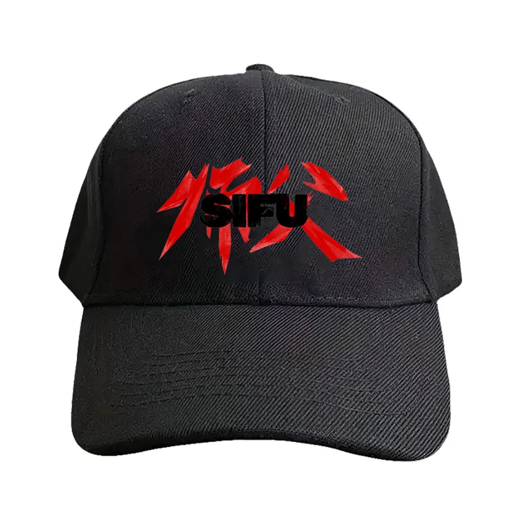 Sifu Kung Fu Master Summer Woman Man Adult Baseball Cap Adjustable with Curved Brim duckbill cap protection sun hats