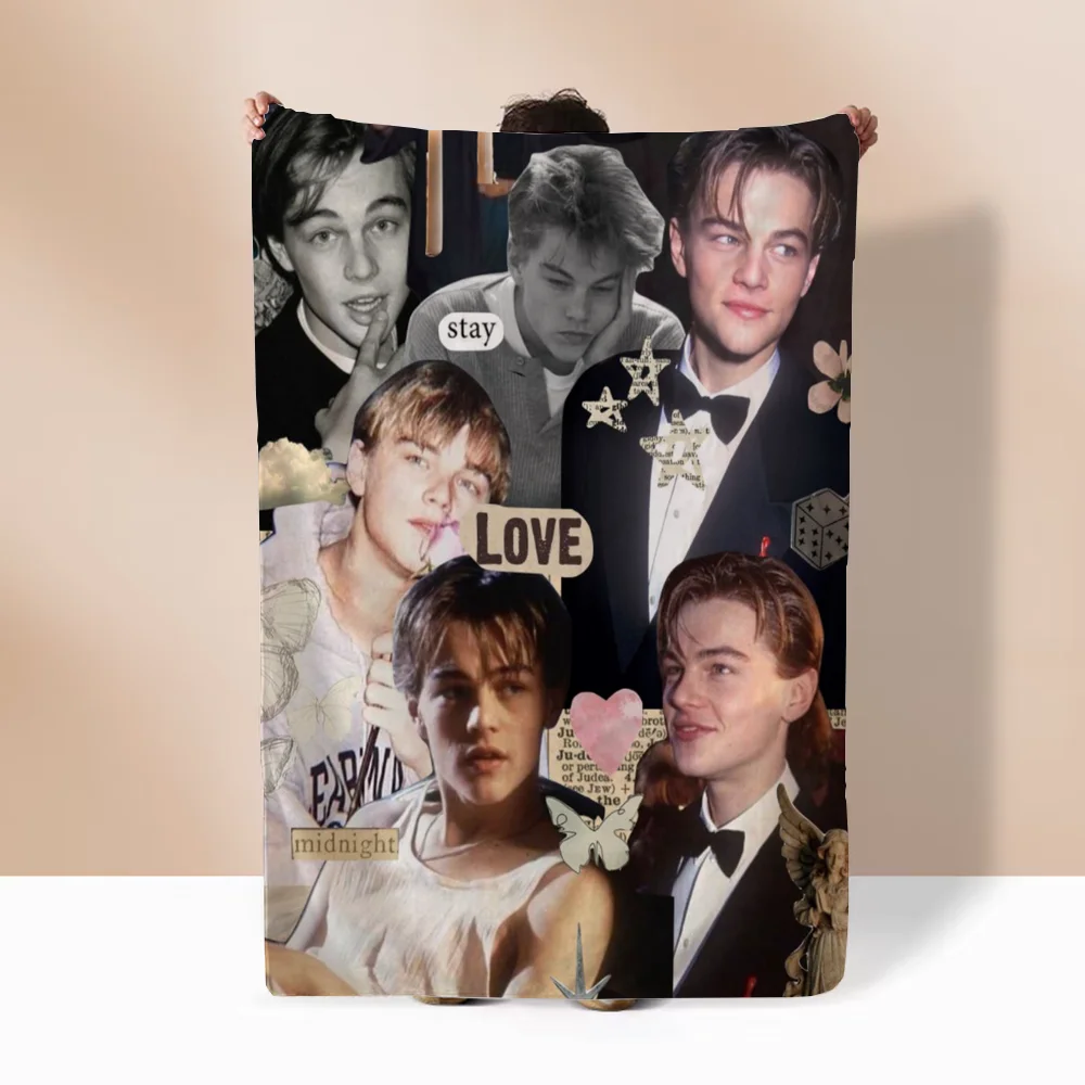 Titanic Leonardo DiCaprio Decorative Blankets for Sofa Cover Blanket Luxury Bedding Knitted Plaid Home and Decoration Bed Throw