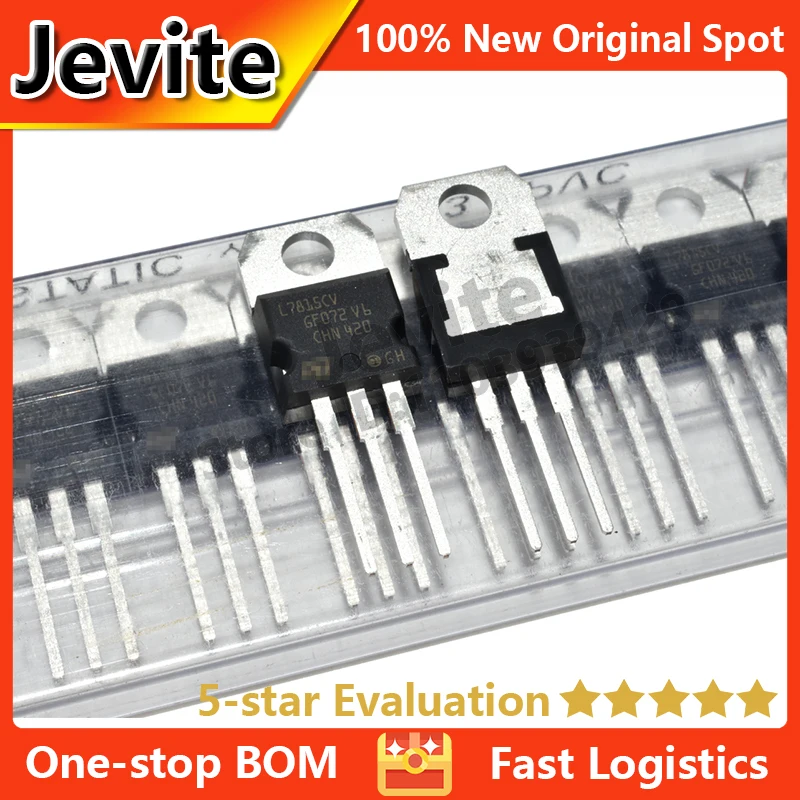 

Jevite 100% New Original electronics Controller IC L7815CV-DG 15V 1.5A TO-220 LDO Positive voltage regulator