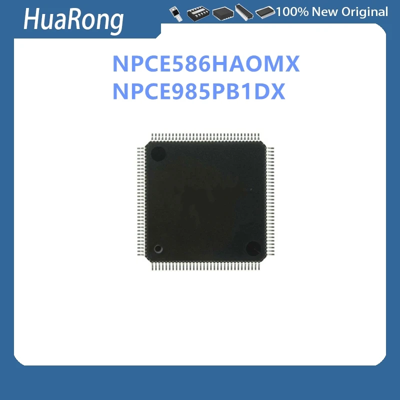2Pcs/Lot NPCE586HAOMX NPCE586 NPCE985PB1DX NPCE985 TQFP128