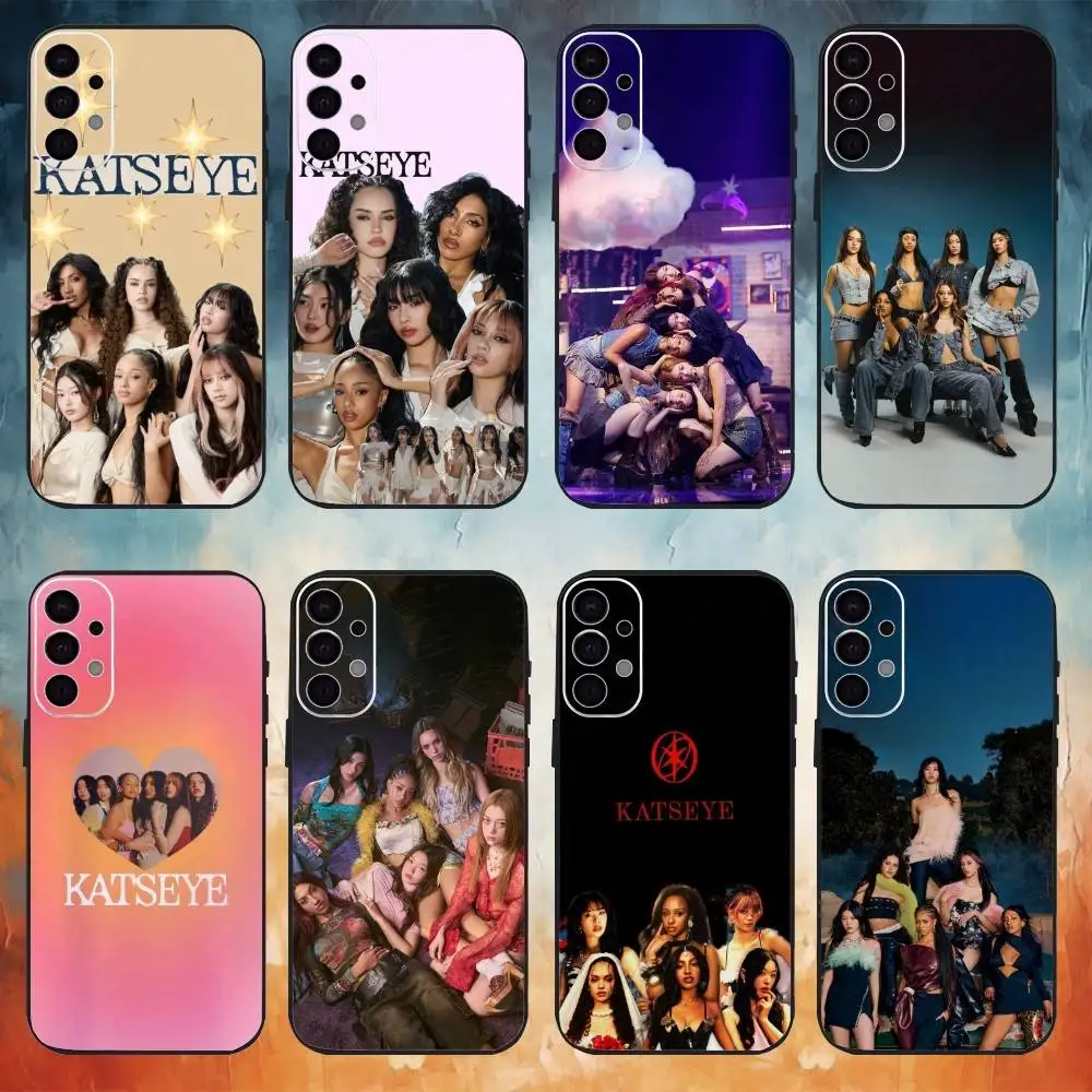 

Hot Music K-KATSEYE Phone Case For Samsung S25,S24,S21,S22,S23,S30,Ultra,S20,Plus,Fe,Note,10,9,5G Black Cover
