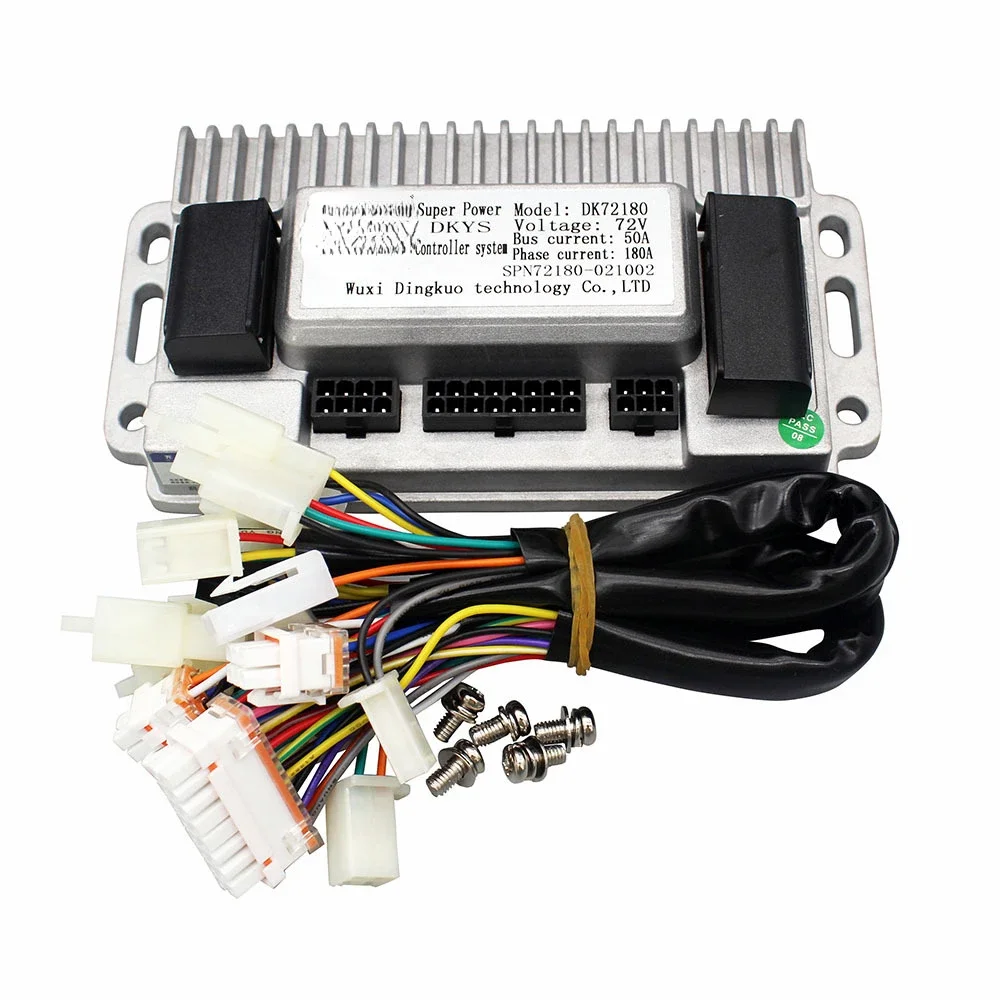 Electric vehicle electric motorcycle DK72180 sine wave motor controller silent 72V40A