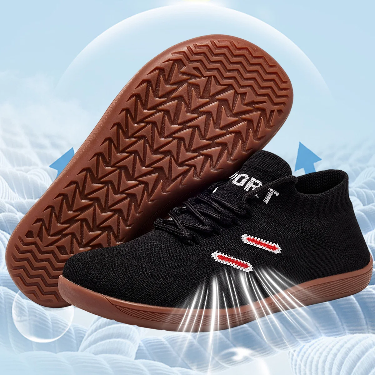 

Повседневная обувь, которую можно носить с собой. Женская и детская модная простая обувь для босиком. Кроссовки для бега. Прогулочная обувьSizesFor31-36.