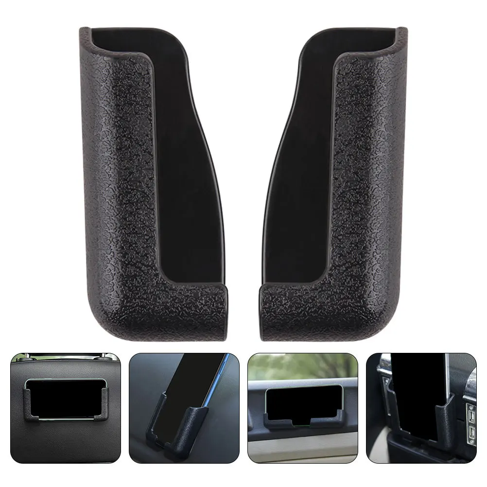 

2pcs Universal Car Phone Holder Self Adhesive Dashboard Mount Adjustable For All Phones Non-Slip Mobile Holder For Car Auto