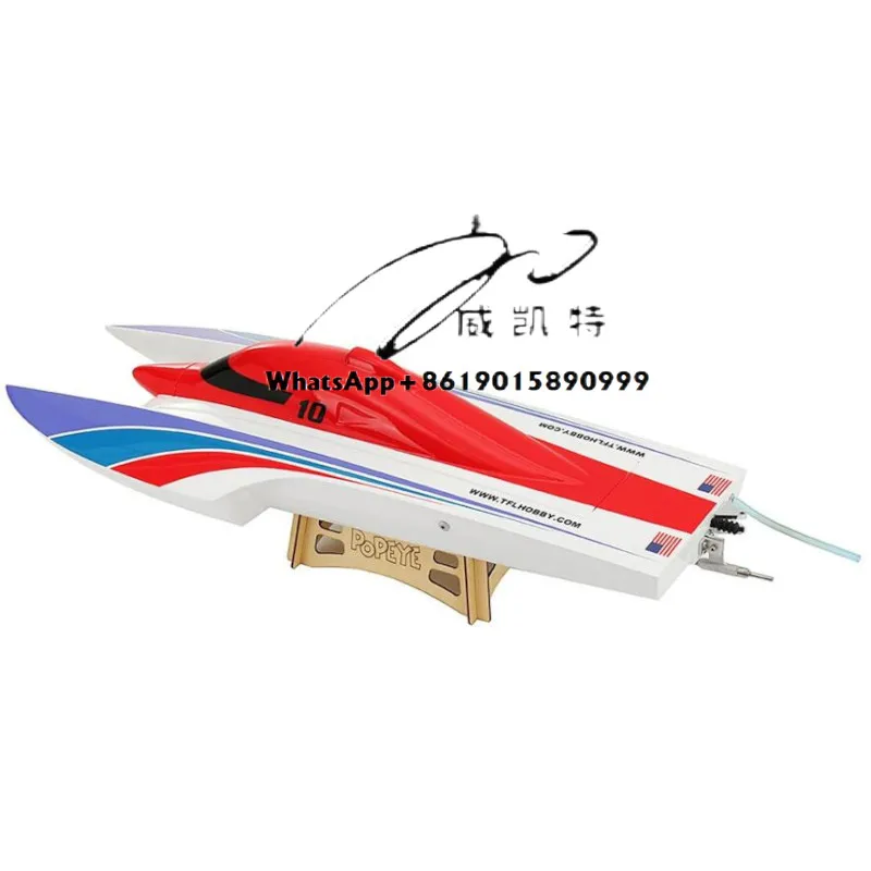 1131 820 مللي متر Popeye Hydro 120A ESC الألياف الزجاجية RC قارب بدن الإطار رمح قوس نسخة دون أجزاء نظام راديو مؤازر #2