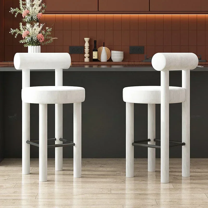 

Modern Bar Stools Chair Furniture Cafe Luxury Chairs Barber Shop Outdoor Breakfast Kitchen Taburetes De Bar Stool Lightweight