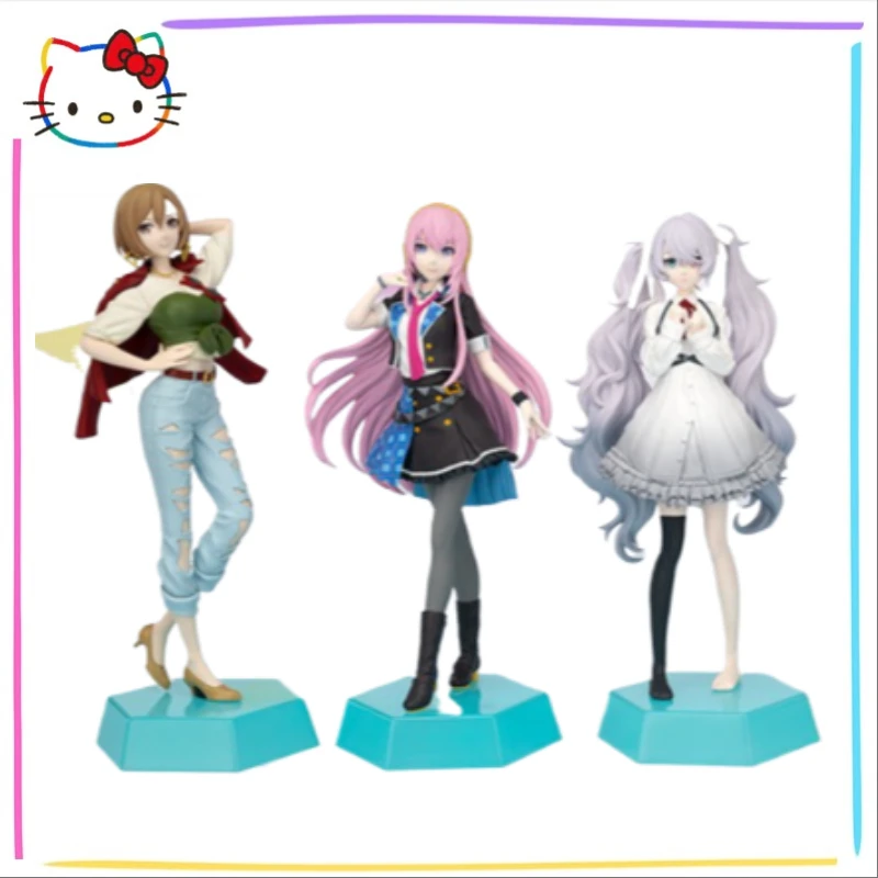 在庫あり-オリジナル-初音ミク-カラフルステージ-モデル-鏡音リン-レン-鏡音ルカ-メイコ-カイト-2025年新作-ドール商品-フィギュア