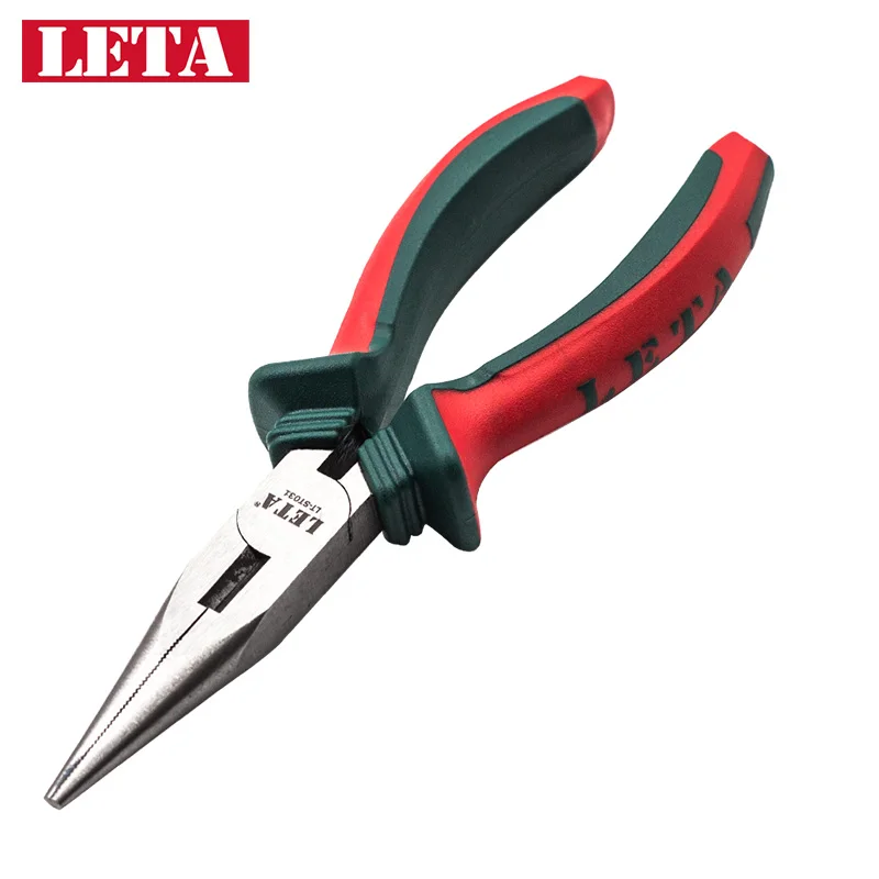 6-inch pointed nose pliers, pointed mouth pliers, clamping tool