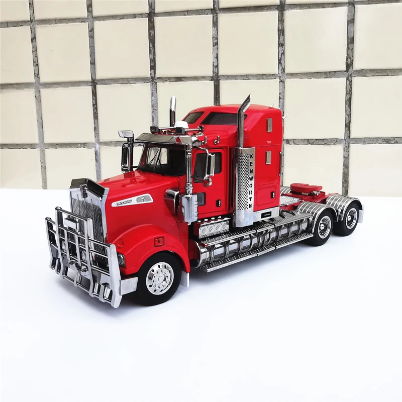 1:32 liga exclusiva diecast kenworth t909 caminhão australiano trator transportador veículo modelo de metal brinquedos