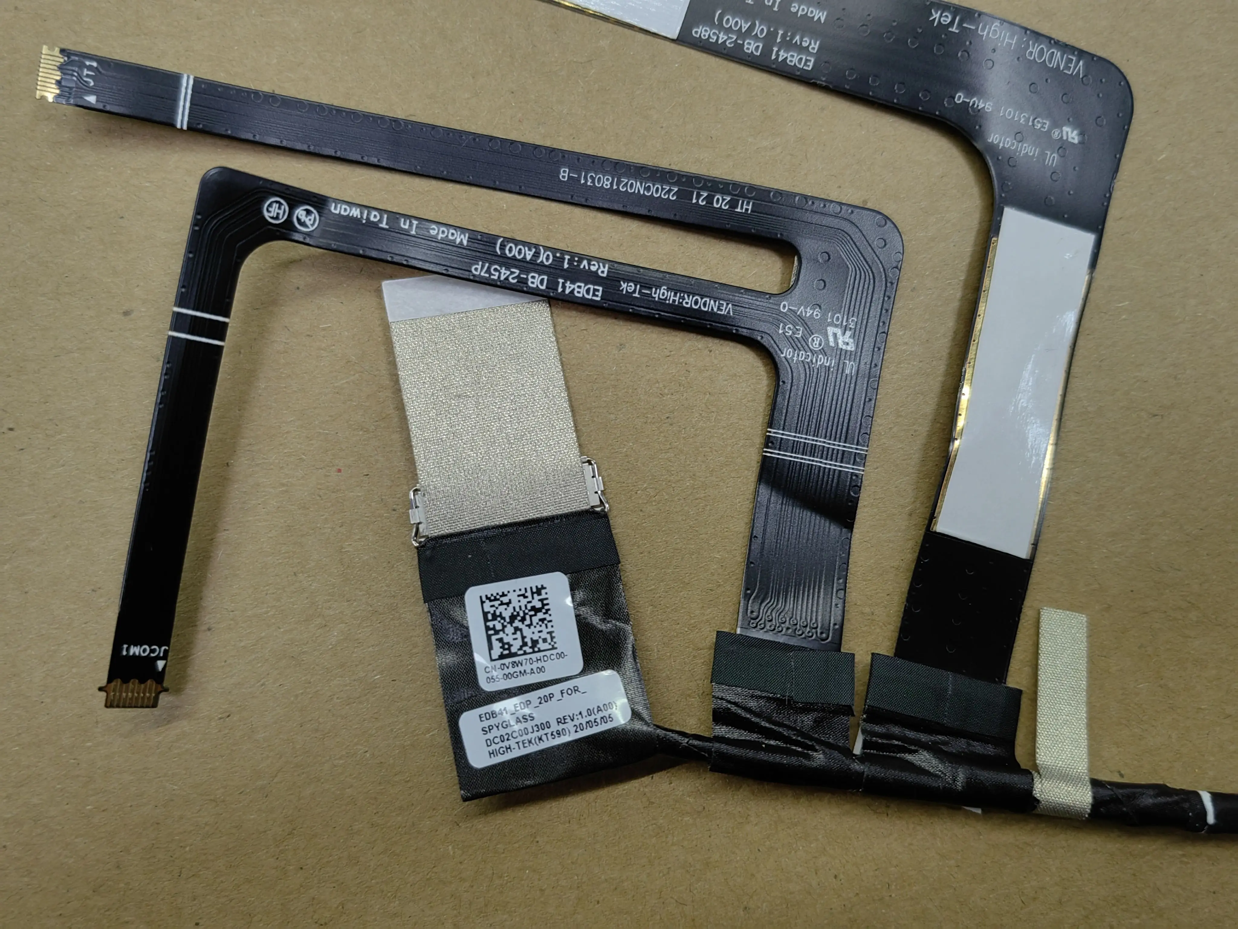 Applicable to  Dell Latitude 7400 2-in-1 screen cable, screen cable 0V8W70