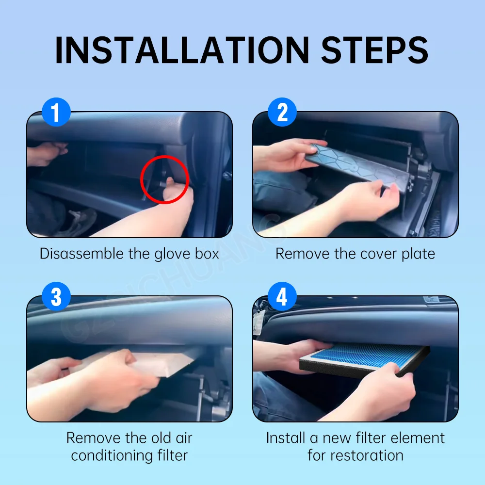 Car Activated Carbon Cabin Air Conditioning Filter  For Acura CSX ILX MDX RDX RL RLX TL TLX TSX ZDX Car Interior Accessories