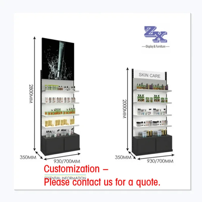 custom.Counter Top Acrylic Cosmetic Display