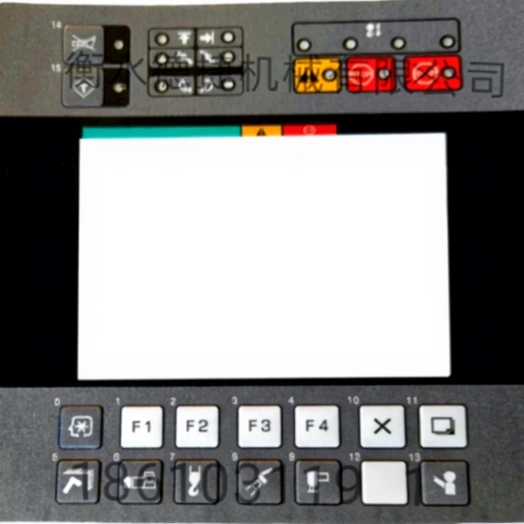 DEJIE Brand Used for TADANO Crane Button Film AML-CA Sticker Computer Film Button Identification GR600 3 Years Warranty