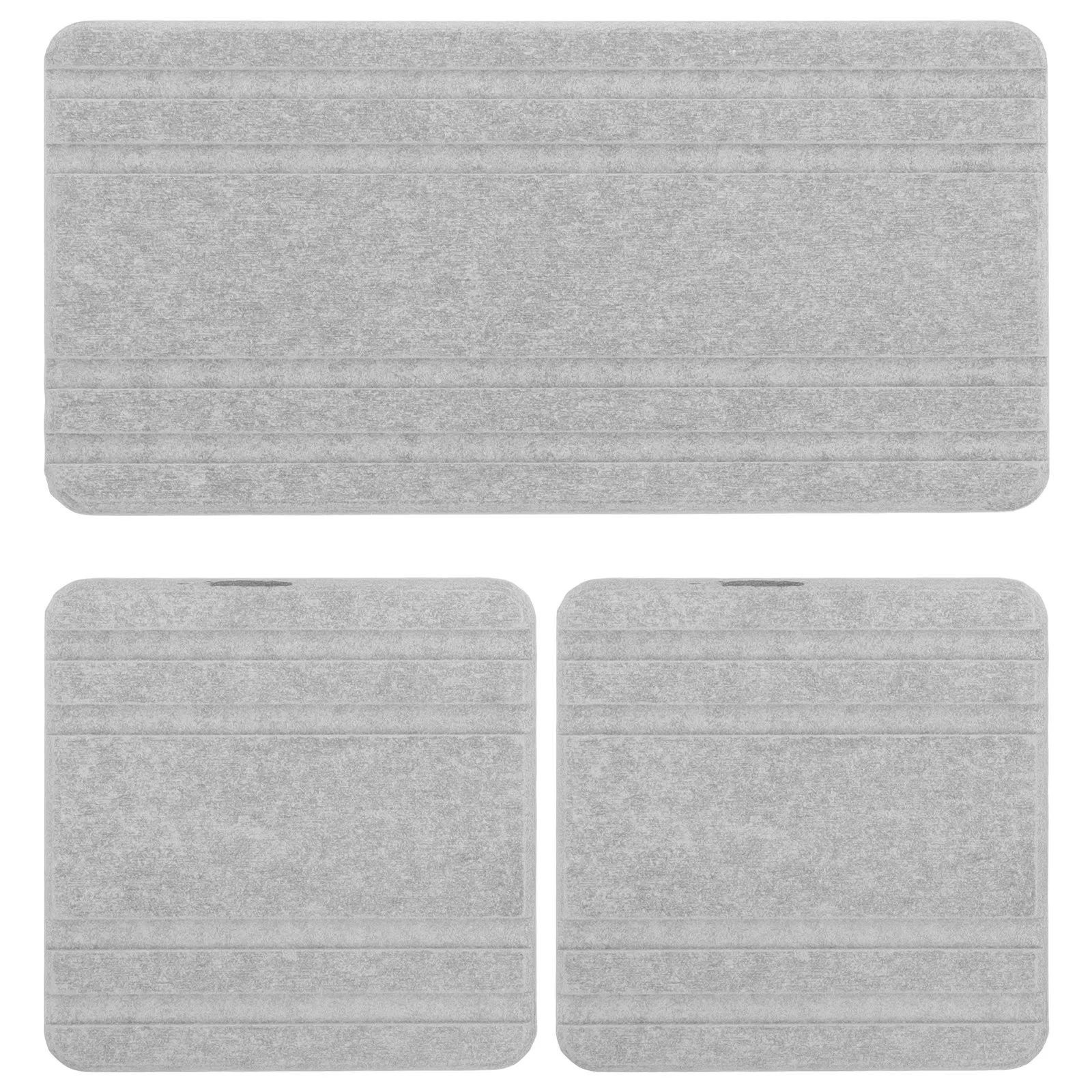 1Set Diatomite Water Absorbing Sink Tray Bathroom Organizer Soap Toothbrush Holder Stone Quick Drying Mat Counter Tray
