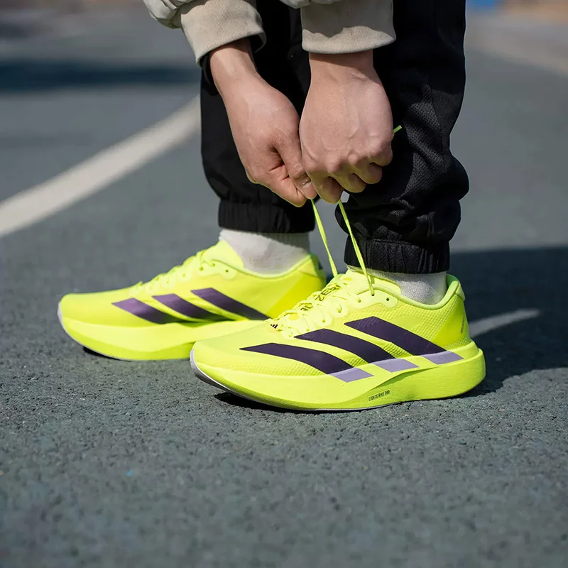 Adidas Men's EVO SL Model Racing Marathon Cushioning Fitness Training Breathable Comfortable Running Shoes JR2024