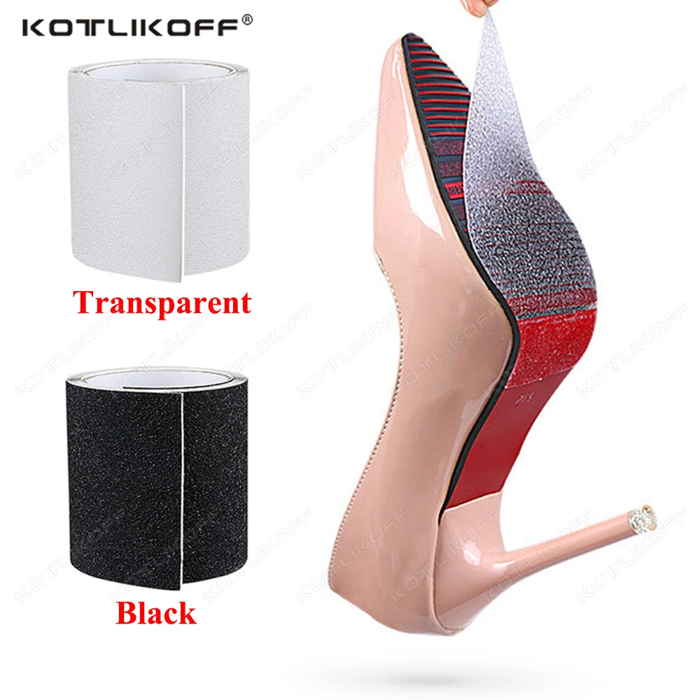 Women's High Heels Sole Protector High Viscosity Self-Adhesive Muted Non-Slip Wear-Resistant Ground Grip for Shoe Sole Protector