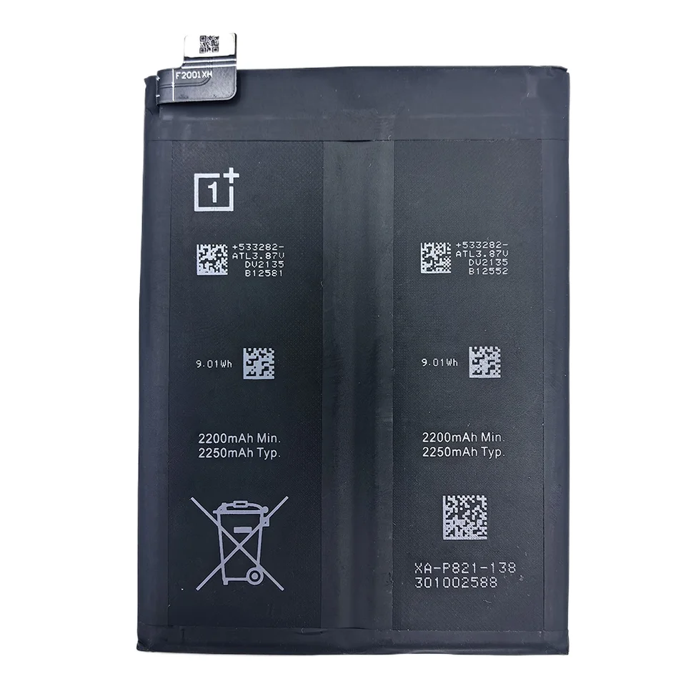 Batería original BLP821 de alta calidad para OPPO OnePlus 9 / 1+9 versión europea, repuesto 2