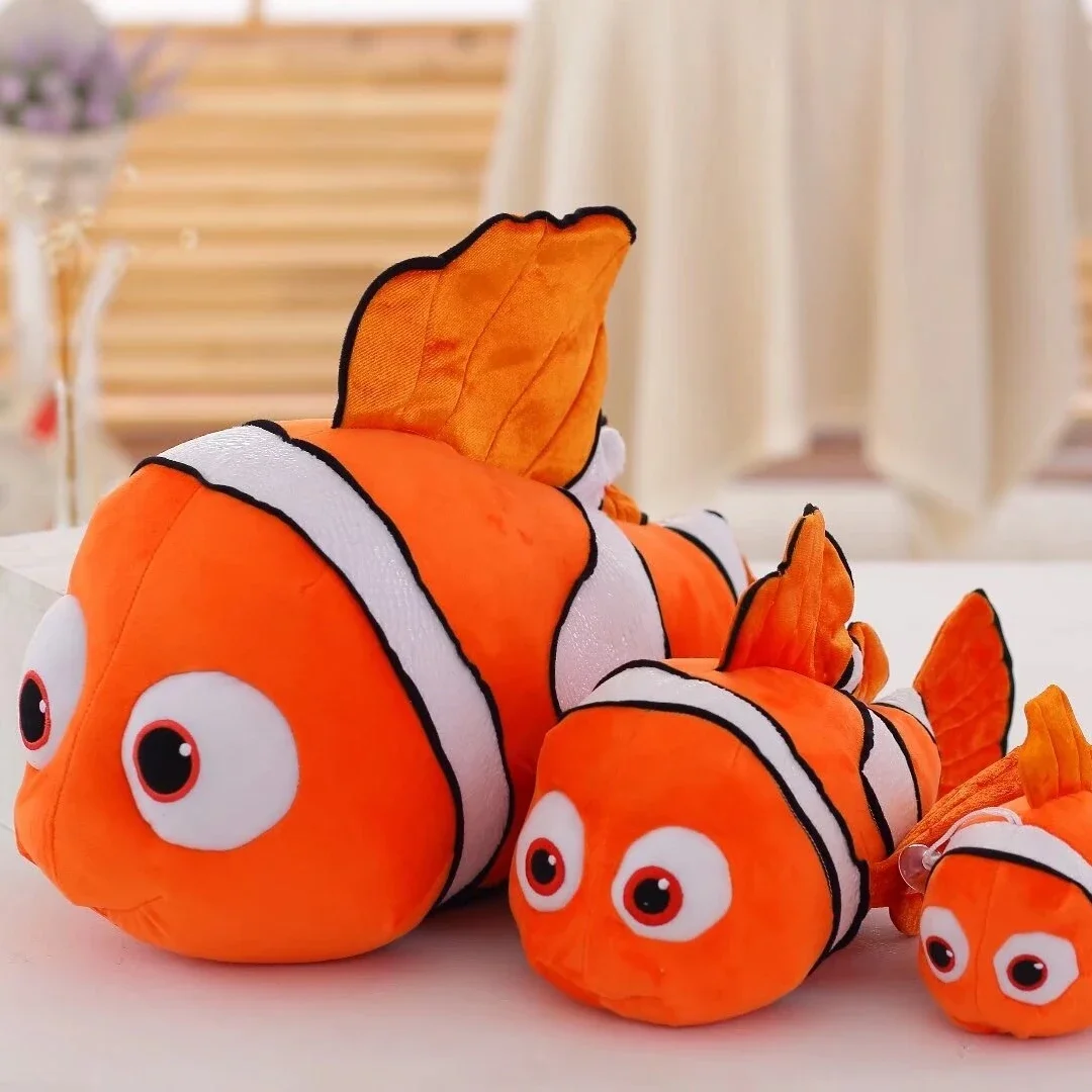 

Мультяшная Рыба Немо, плюшевая игрушка, милые мягкие морские животные, рыба-клоун, плюшевые игрушки, милая кукла, приятная подушка, подарки на день рождения для девочек и детей