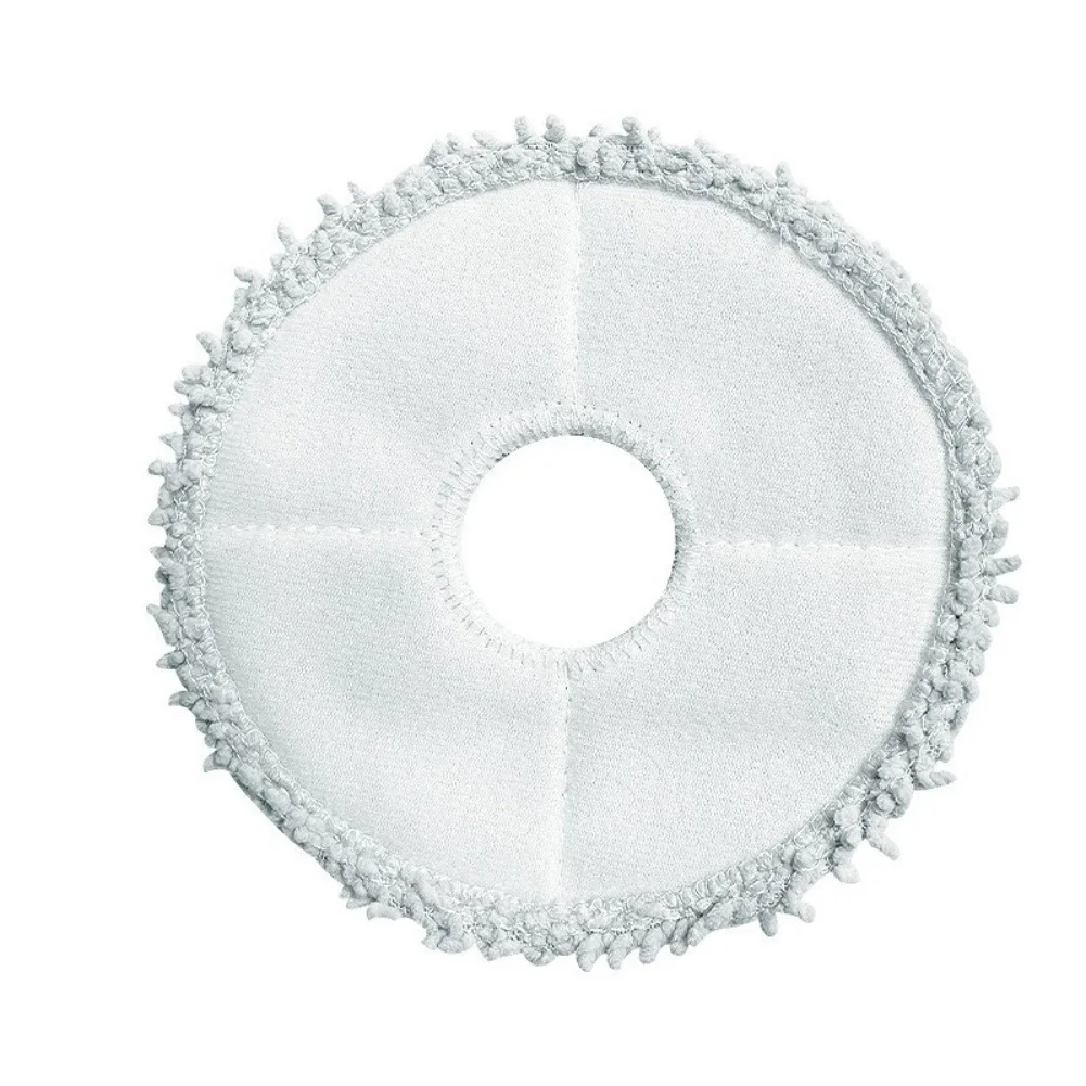 8 Pcs Microfiber Mop Cloth For Cecotec For Conga M100 Spin AI Robot Vacuum Cleaner Reusable Washable Cleaning Accessories