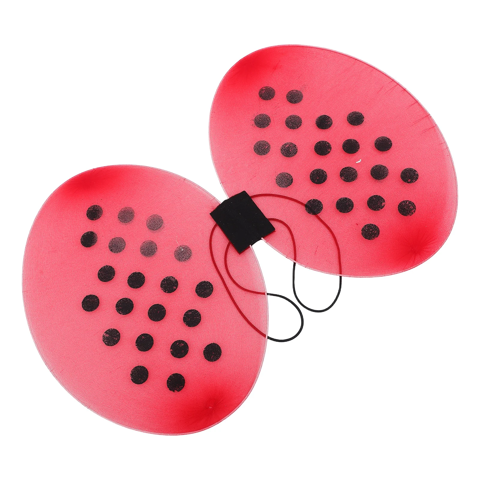 Składane skrzydła biedronki dla dzieci, dziewcząt, lekkie, wygodne, na Halloween, imprezę maskaradową, dodatek do kostiumu, sukienka urodzinowa.