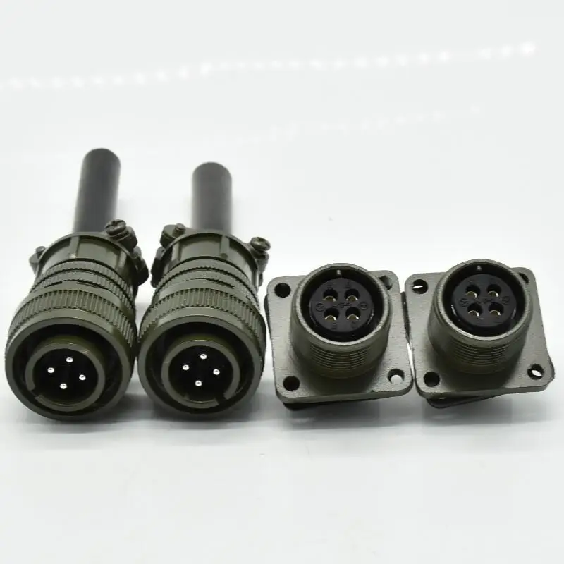 

Aviation plug/threaded connector 4P joint industrial robot specific MS3106A-14S-2S Electronic Accessories & Supplies