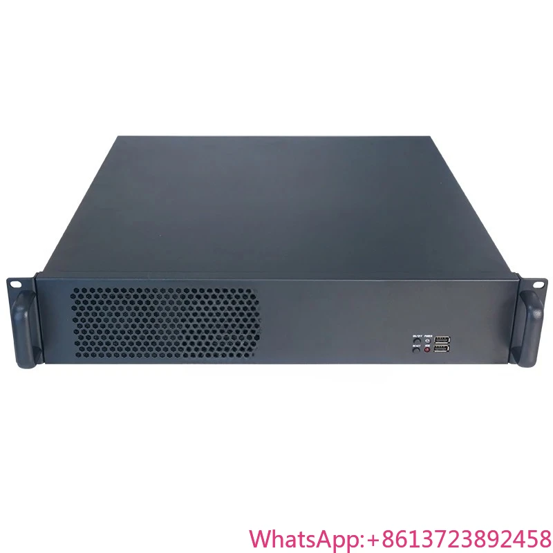 

2U-245F Rack Server Industrial Control Short Chassis 45cm Deep ATX Main Board Power Point Full Height Graphics Card