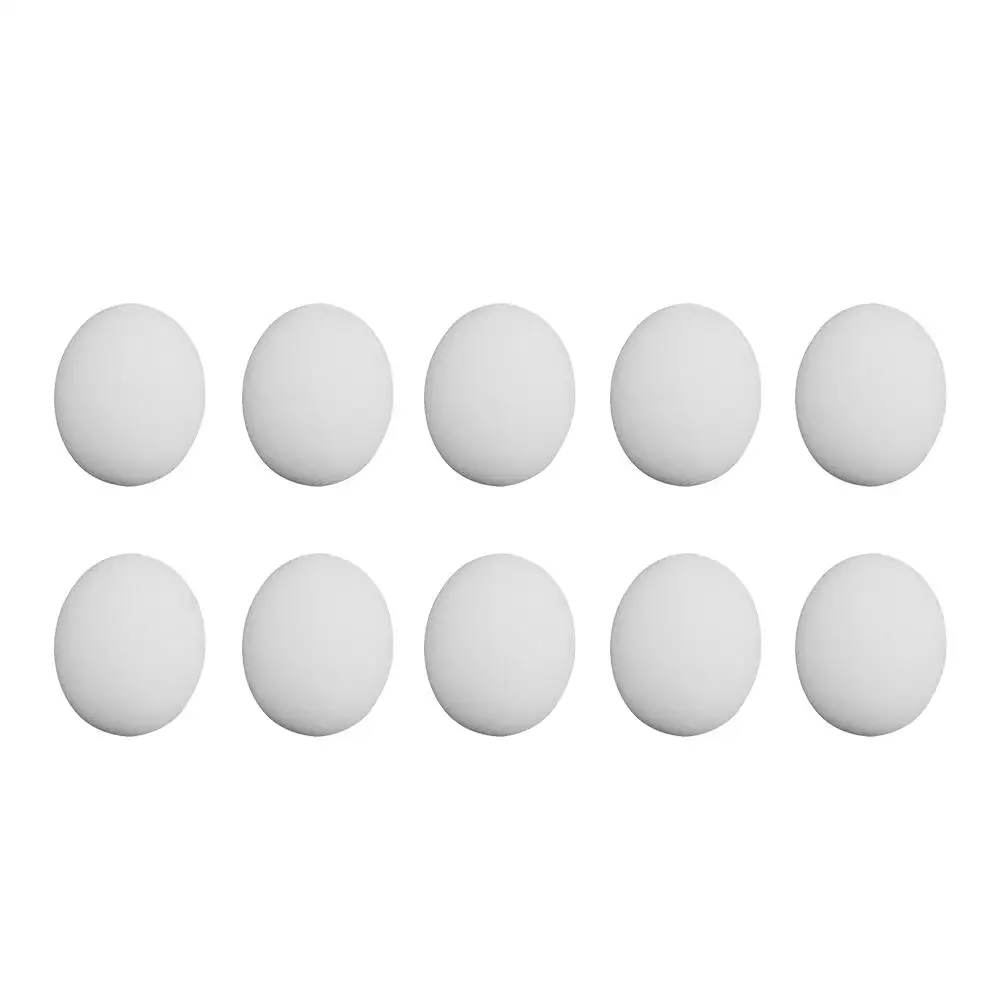 

10 Pcs Sponge Eggs Imitation Lightweight Funny Party Props Stage Performance Supplies Kids Gift Rehab Balls