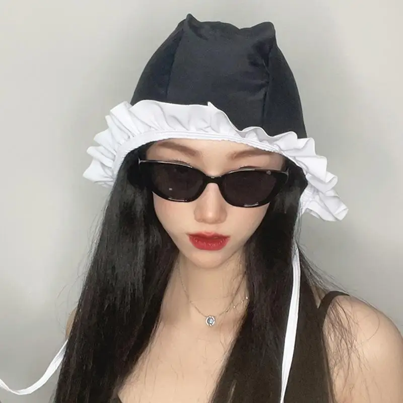 nouveau-bonnet-de-bain-mignon-a-bordure-en-dentelle-avec-cordon-reglable-pour-cheveux-longs-grande-taille-confortable-en-tissu-anti-frottement-equipement-de-natation