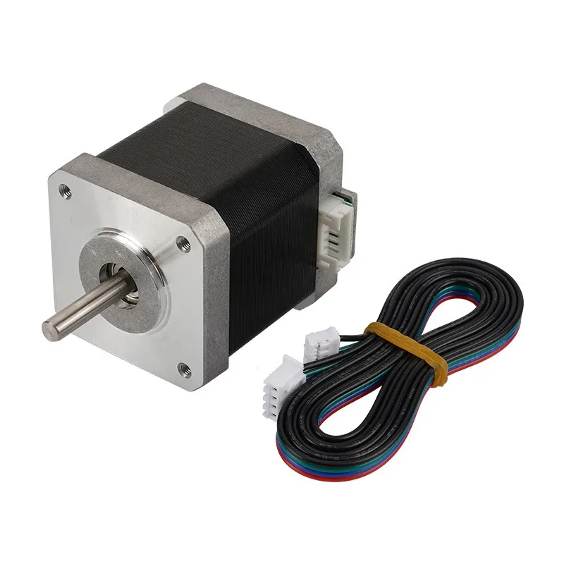 42mm Stepper Motor 1.7A 2 Phase 4 Wire for 3D Printer DIY CNC Engraving