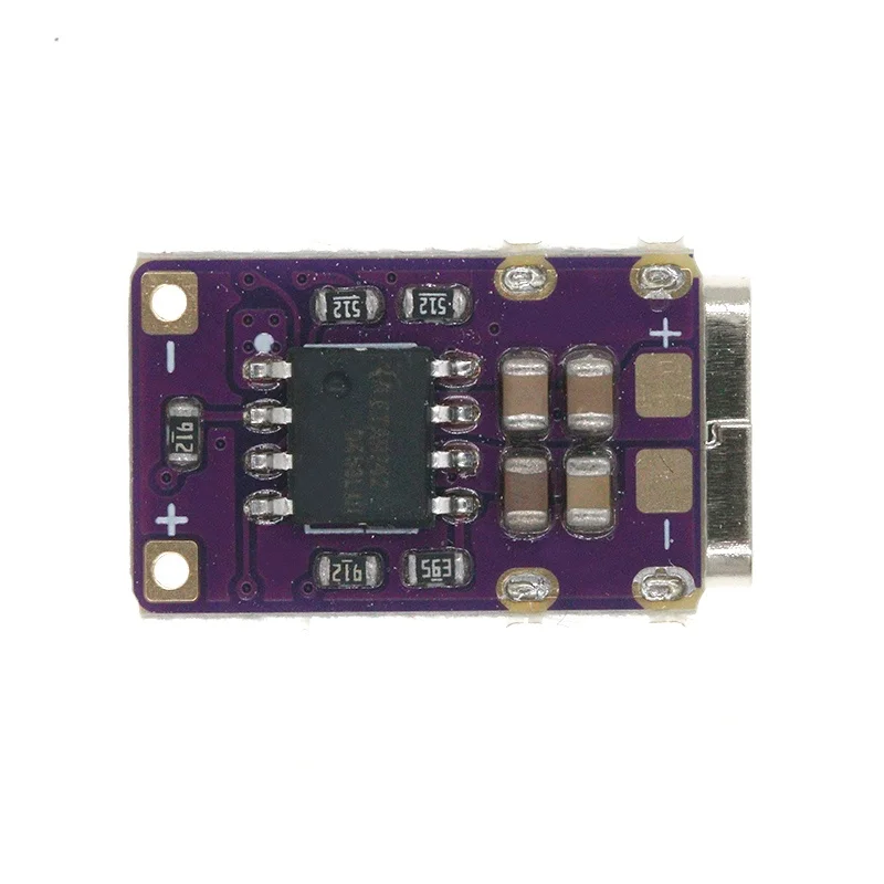 DC 5V 2.4A Fast Charger Lithium Battery Charge/Discharge Protection Board with Battery Capacity Indicator Light Type C Interface view 4