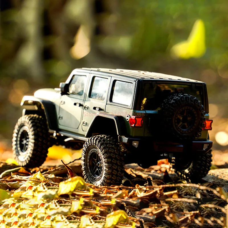 JJRC C8801 Remote Control Car 4WD Large Wheel Suspension Variable Speed Off Road Climbing Car Wrangler Jeep Simulation Model Toy