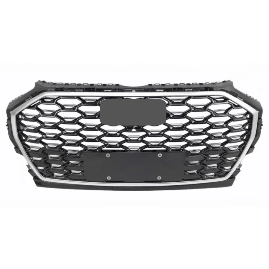 

Car Front Bumper Grille Grill for Audi RSQ5 for Q5/SQ5 2020 2021 2022（Refit for RSQ5 Style）Car Accessories