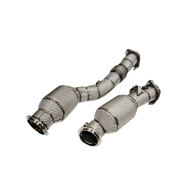 

200 Cells Heatshield Downpipe for G80 M3 G82 M4 Downpipe