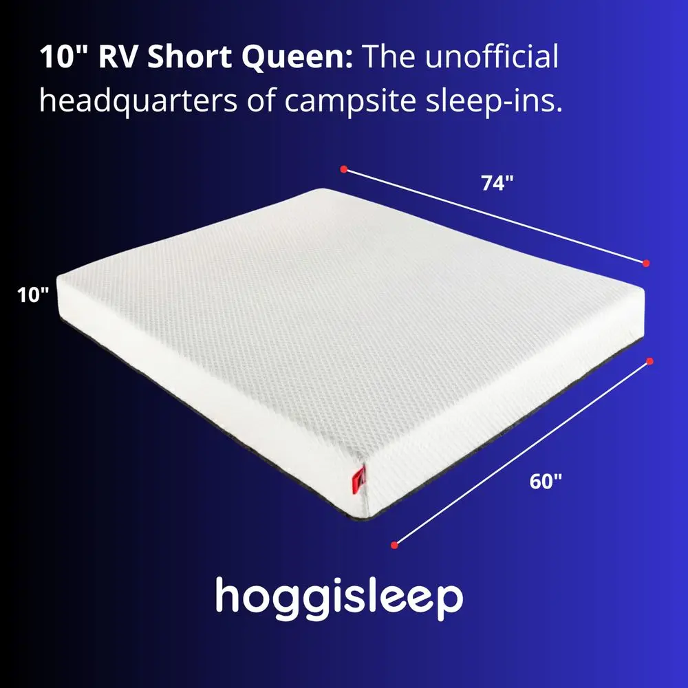 

Queen 8 Inch RV Mattress 60x74, Aquasoft Memory Foam Mattress, Medium Firm, Breathable Diamond Soft Cover Fabric, Certified Saf