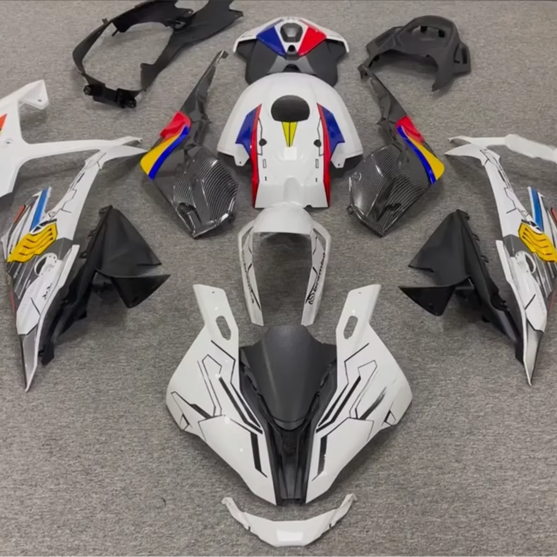 

STLF Motorcycle Fairing Kit Full Plastic Accessories for S1000RR 2023 2024 Fairing Kit