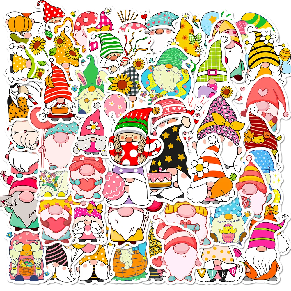 10/30/50pcs Disney Anime Snow White and the Seven Dwarfs Stickers for Kids Cute Cartoon DIY Decals Waterproof Decoration Sticker