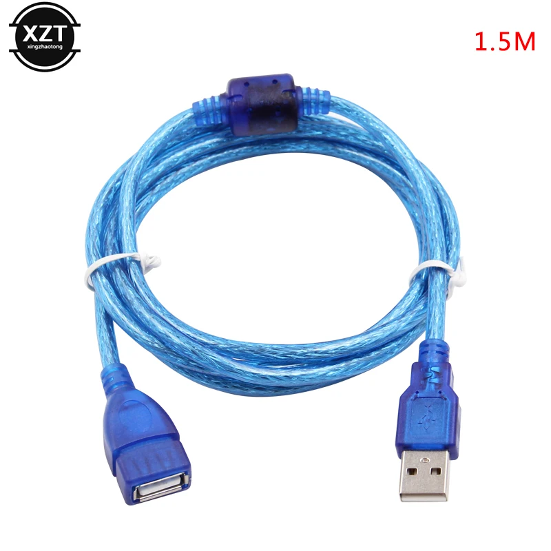 1m/3m/5m USB3.0 Extension Cable Not Wrapped Head USB Extension Cable Pure Copper for Mouse Keyboard U Disk Interface Cell Phone