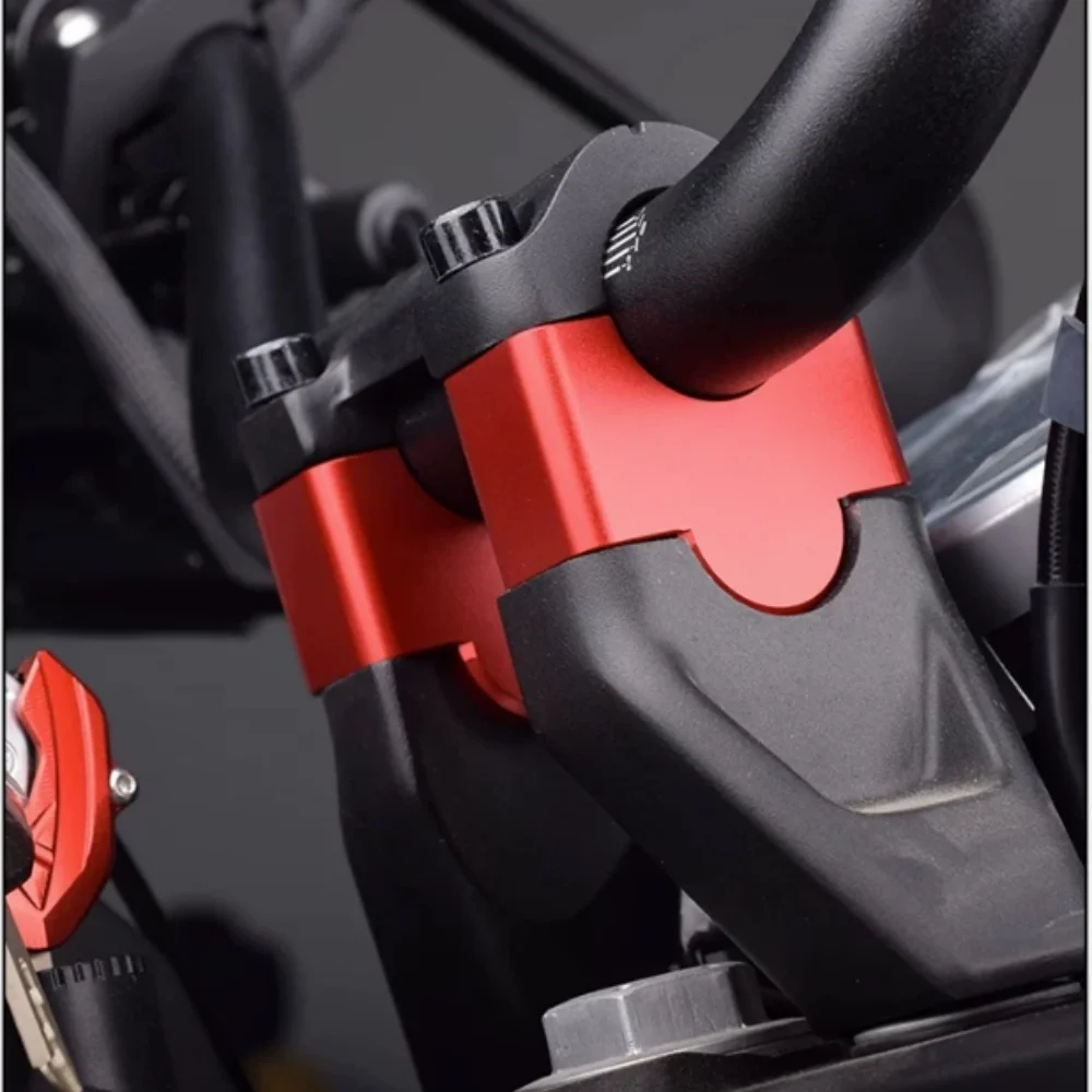 Compatible with ZONTES 125C modified handlebars, extend handlebar height by 3cm, KD150C handlebar riser accessory.