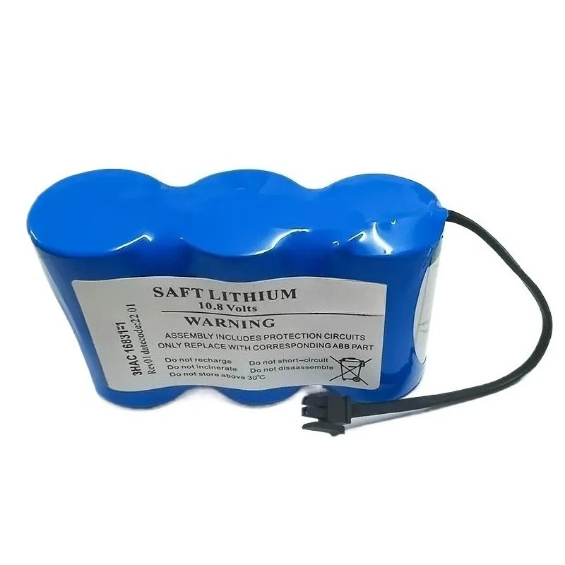 For ABB 3HAC16831-1 10.8V Robot Arm CPU Non-rechargeable Lithium Battery Pack