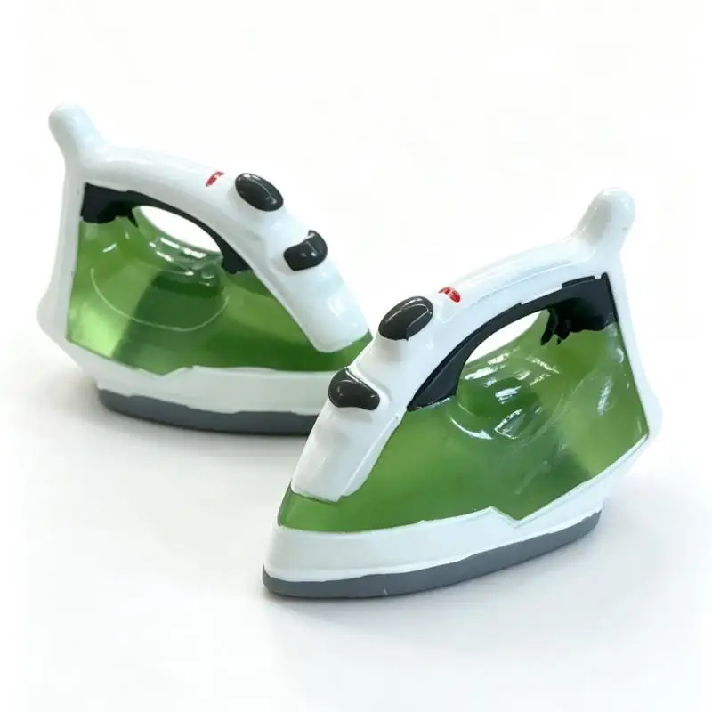 Mini fer à vapeur à l'échelle 1/12 pour maison de poupée, modèle de simulation réaliste, accessoire pour la décoration intérieure de maison de poupée, collection de bricolage