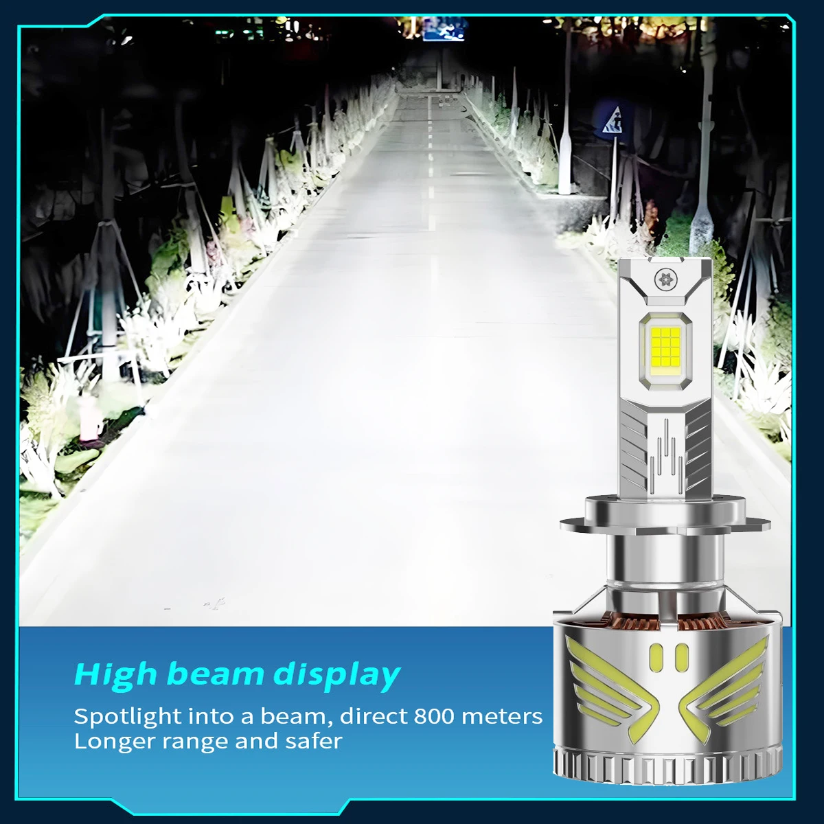 

ZTZPIE High Power H7 H4 Canbus LED Headlight Bulbs 9005 Hb3 9006 HB4 H11 H1 3000W Copper Tube 24 Core CSP 9865 Car Light 12V 24V