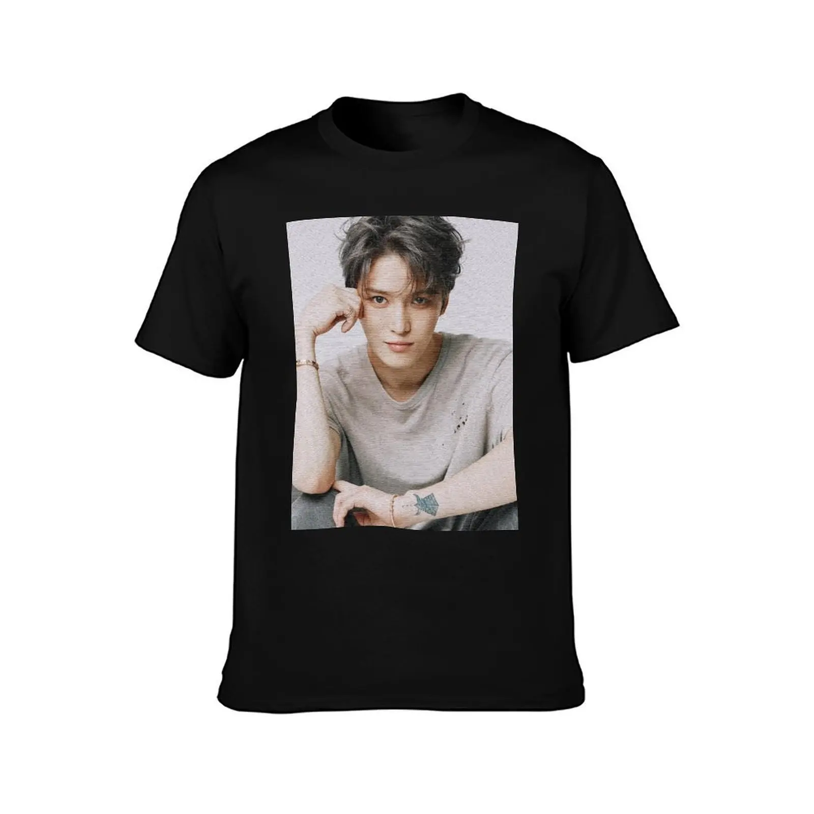 Kim Jae Joong T-Shirt Lightweight Print T-Shirt