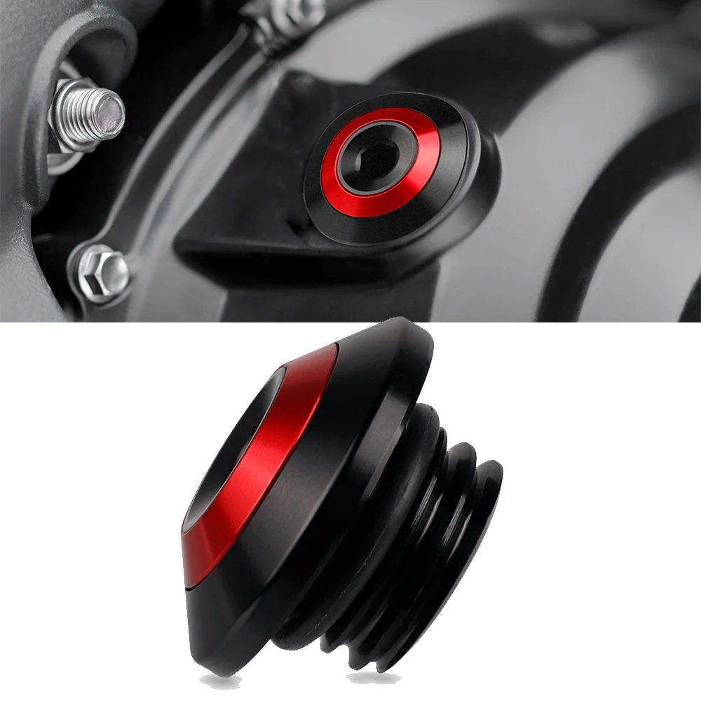 CNC Engine Oil Drain Plug Sump Nut Cup Plug Cover FOR DUCATI MONSTER 1200 1200S MULTISTRADA 1200 1100 1100S PANIGALE 1299/ V4