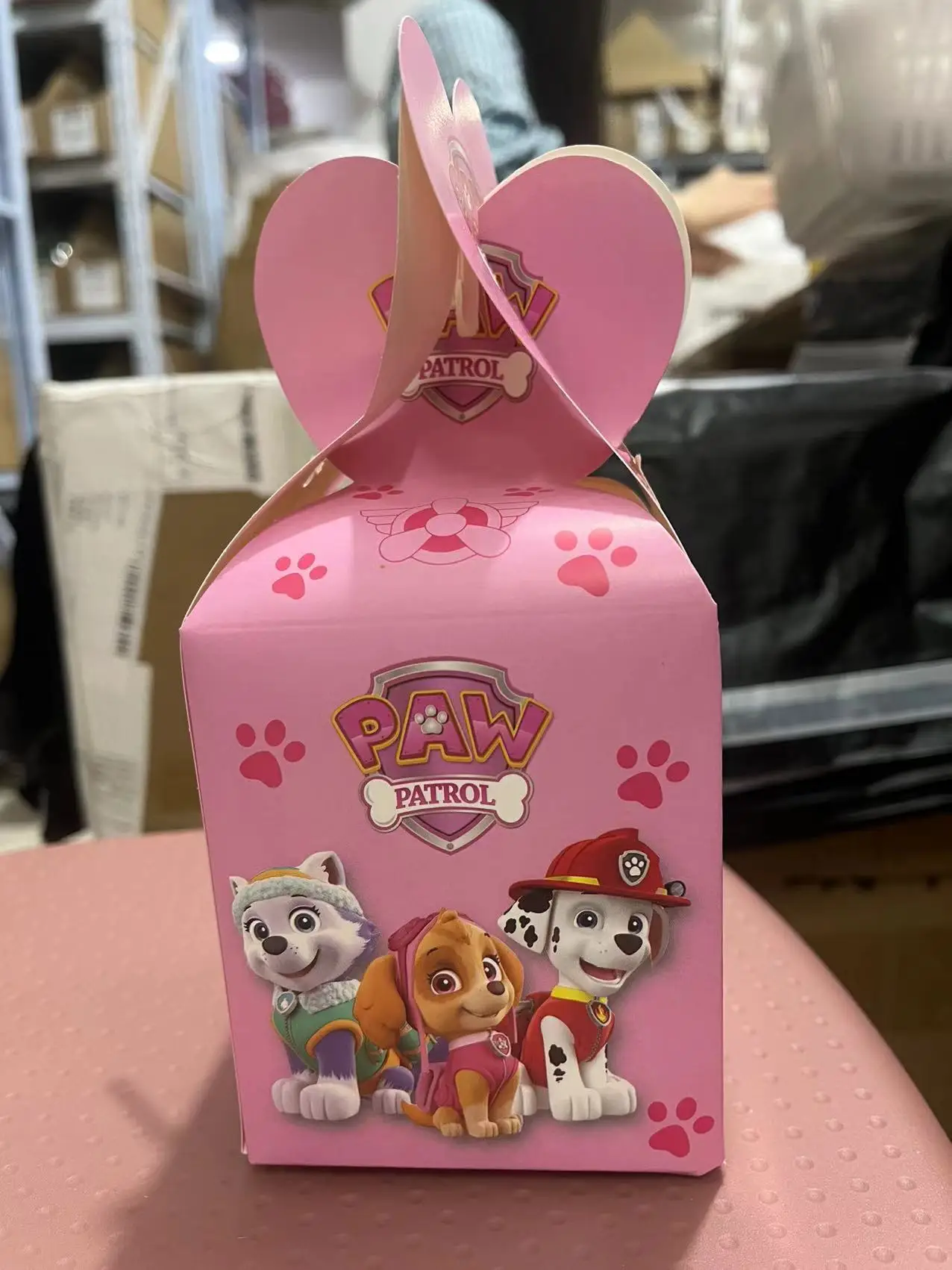Paw Patrol Popcorn Box Geburtstag Party Dekor Skye Hund Geschenkbox Kekse Schokolade Pralinenschachtel Babyparty Kindergeschenke Partyzubehör – Detail 10
