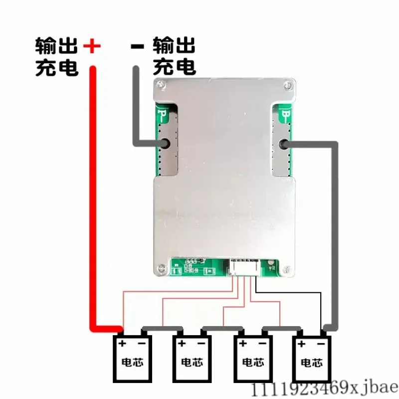 4S 12V 800A Max BMS LiFePo4 Lithium Iron Phosphate Battery Protection Board Balanced Charging For Car Motorcycle Electric Drill