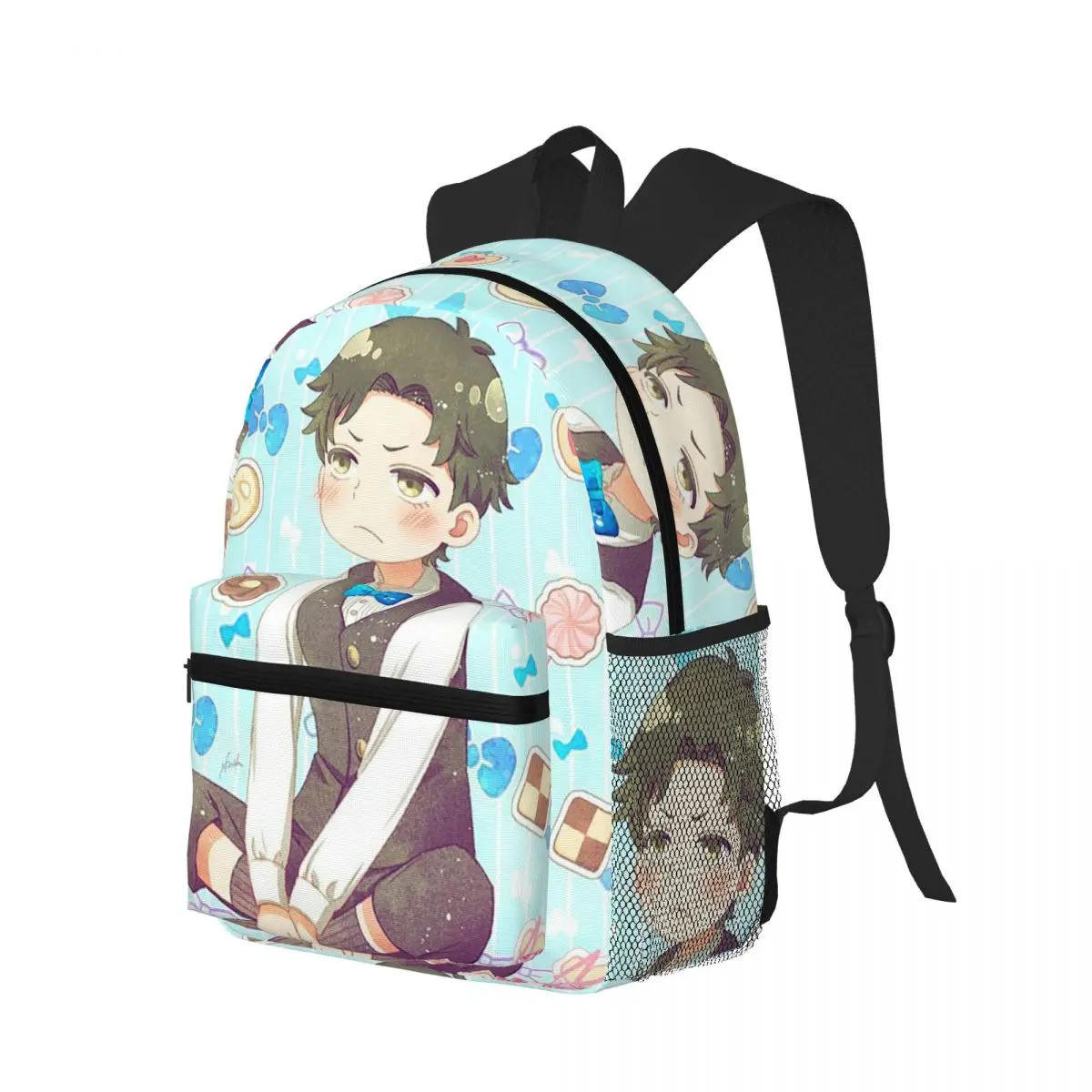 

Аниме Spy X Family Damian Студенческий рюкзак Школьная сумка Походный дорожный рюкзак для мужчин и женщин Модная сумка для книг Сумки на плечо