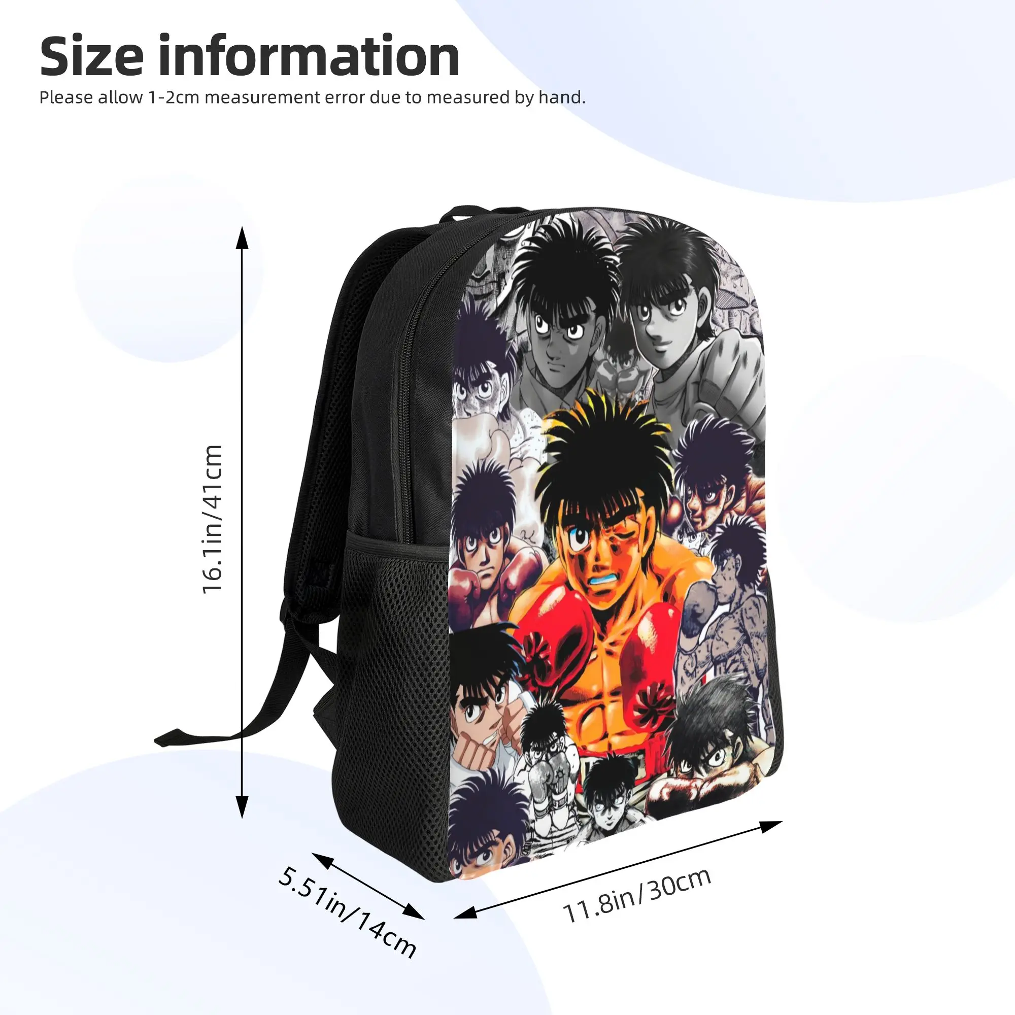 Hajime No Ippo Kamogawa Boxing Gym Backpack  Travel Backpacks Women Men Cool School Bags Custom Big Rucksack