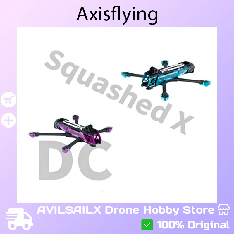 

Комплект Axisflying Manta 5SE V2: 5-дюймовый широкий DC X Power набор и рама