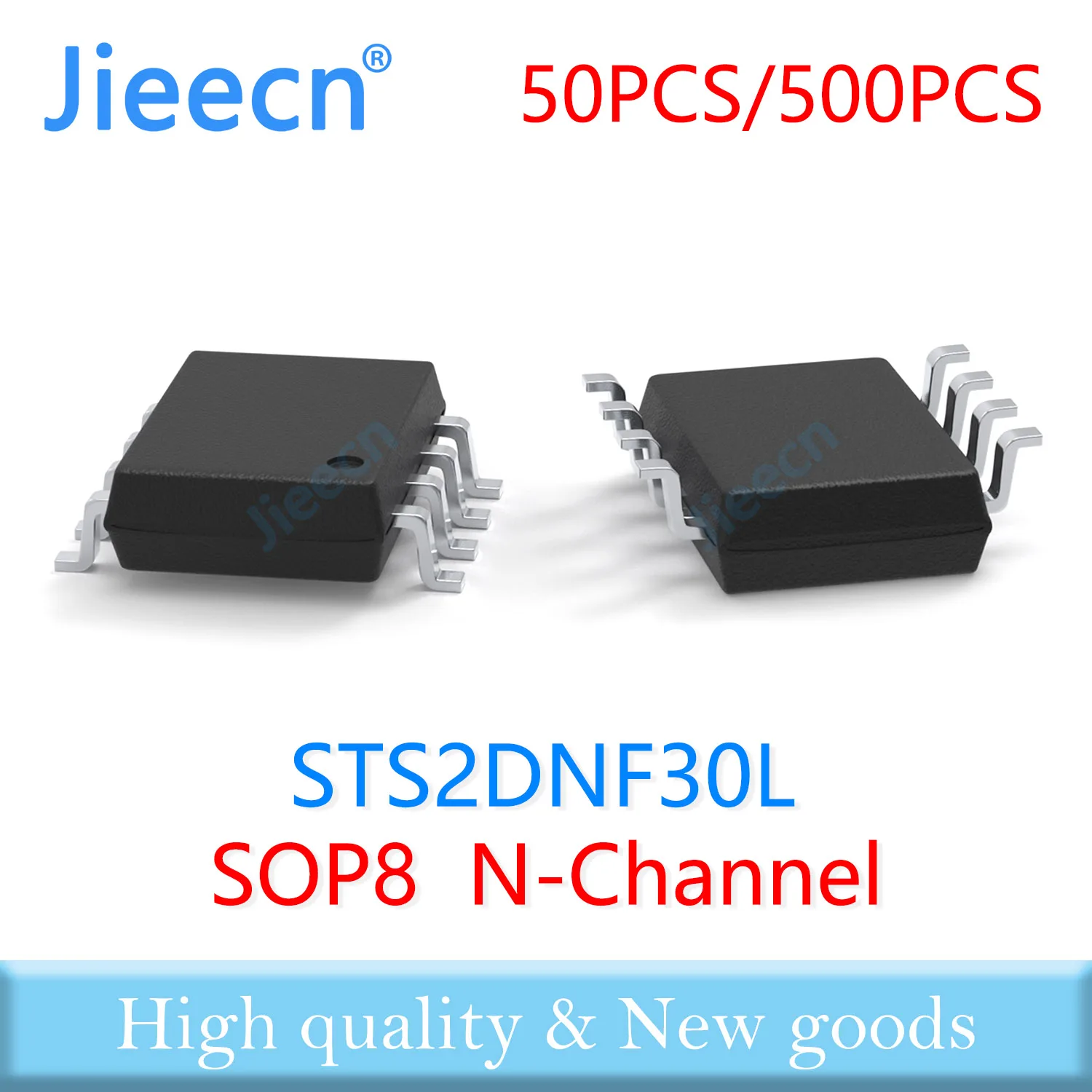 Jieecn 50PCS 500PCS SOP8 STS2DNF30L N-CHANNEL High quality STS
