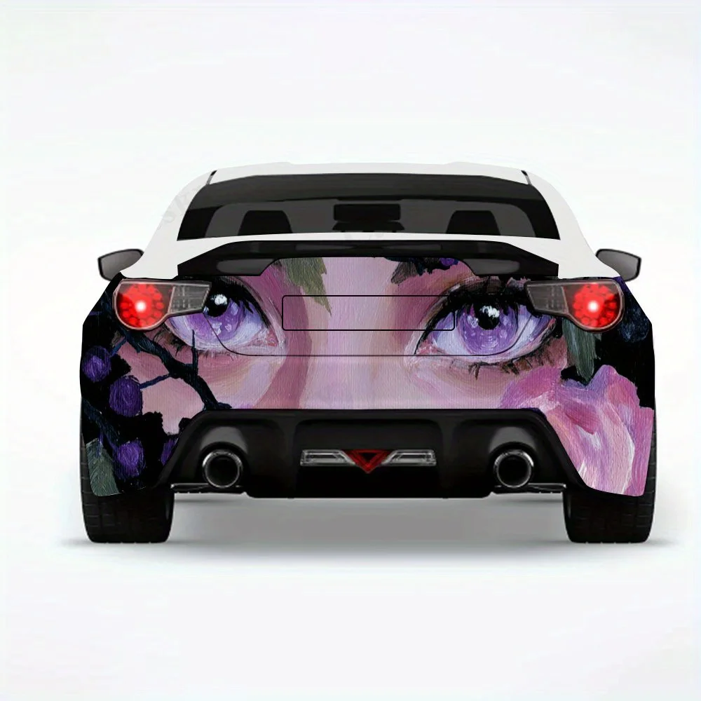 

Автомобильная наклейка «Таинственные глаза розы», автомобильные виниловые обертки для украшения и защиты — водонепроницаемый самоклеящийся винил Dec